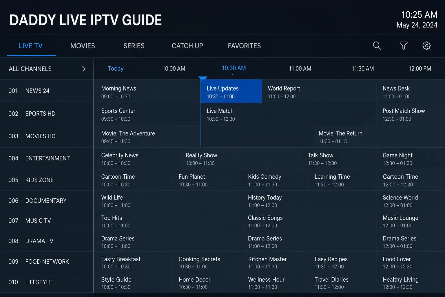 Daddy Live IPTV – Best Streaming Solution for Live Sports & Entertainment