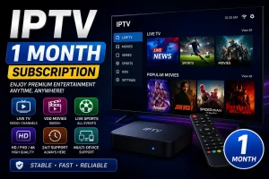 iptv 1 month subscription