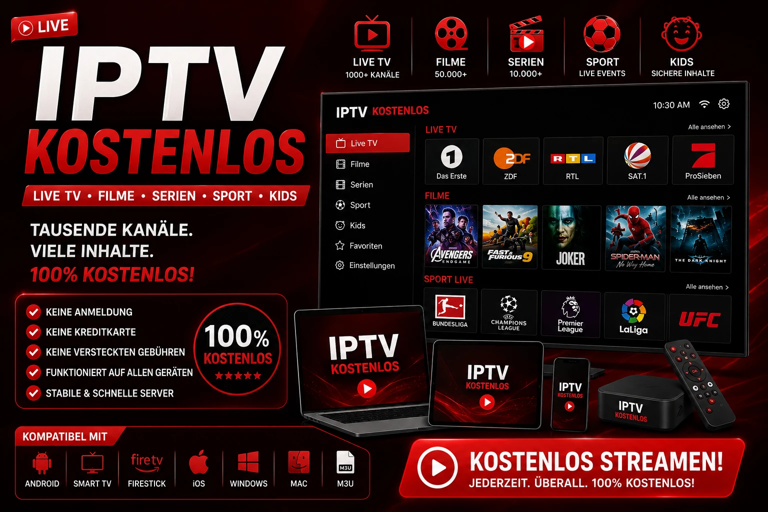 IPTV kostenlos