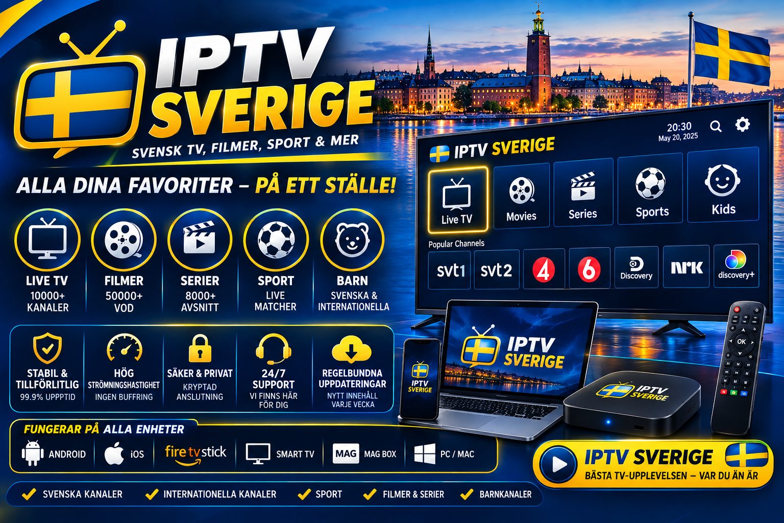 iptv sverige